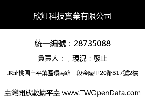 欣灯科技實業有限公司
