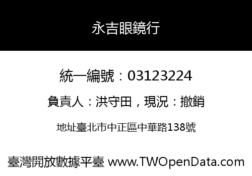 永吉眼鏡行