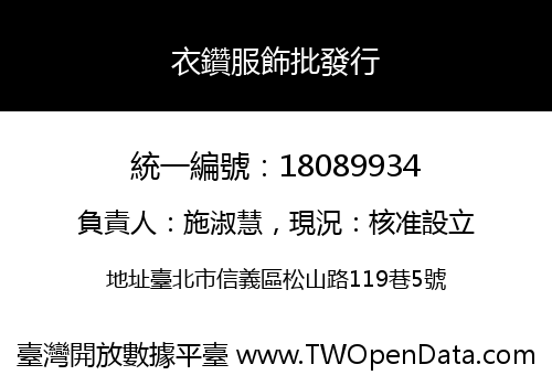 衣鑽服飾批發行