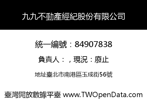 九九不動產經紀股份有限公司