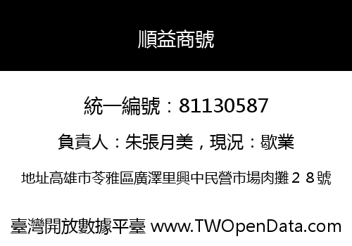 順益商號