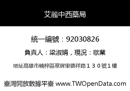 艾麗中西藥局