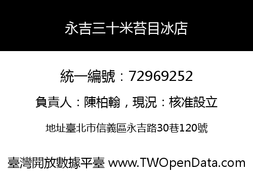永吉三十米苔目冰店