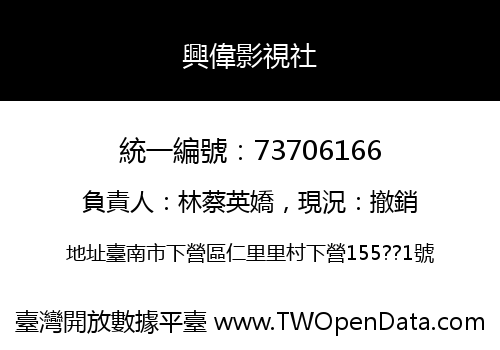 興偉影視社