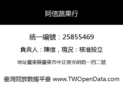 阿信蔬果行