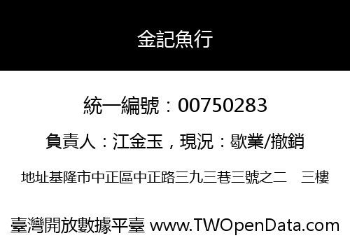 金記魚行