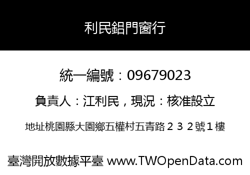 利民鋁門窗行
