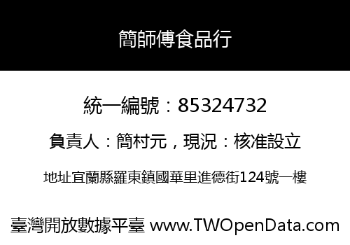 簡師傅食品行