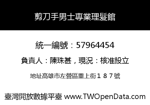 剪刀手男士專業理髮館