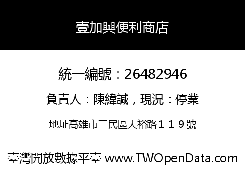 壹加興便利商店