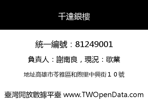 千達銀樓