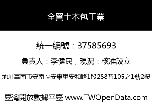 全貿土木包工業