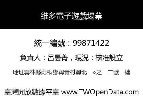 維多電子遊戲場業