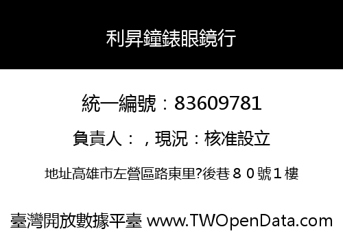 利昇鐘錶眼鏡行