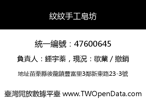 紋紋手工皂坊