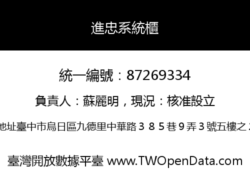 進忠系統櫃