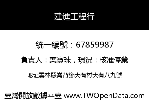 建進工程行