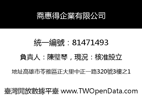 喬惠得企業有限公司