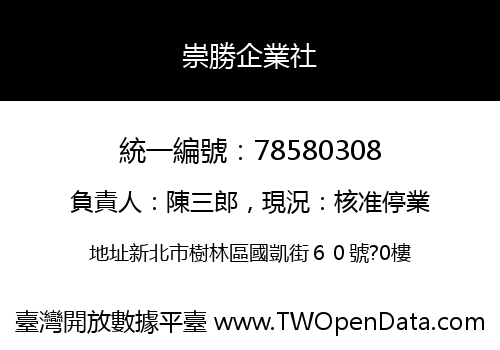 崇勝企業社