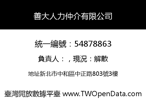 善大人力仲介有限公司