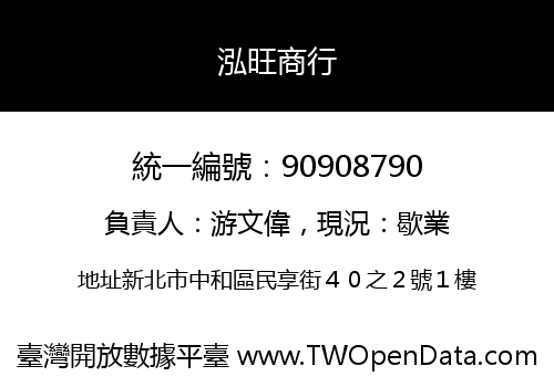 泓旺商行