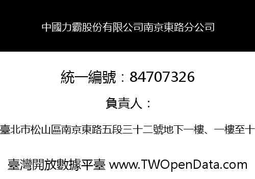 中國力霸股份有限公司南京東路分公司