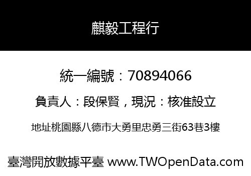麒毅工程行