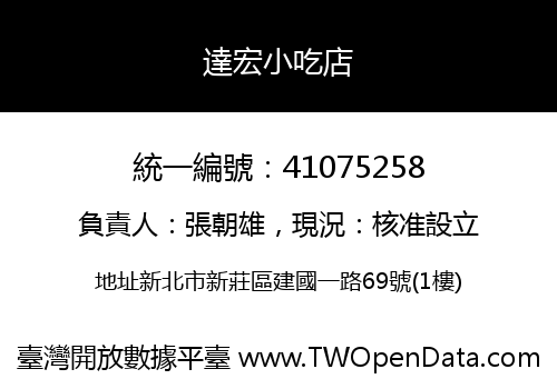 達宏小吃店