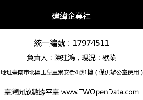建緯企業社
