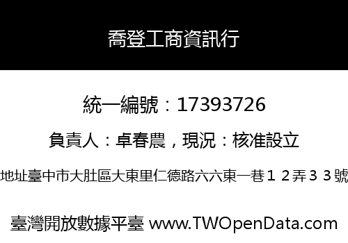 喬登工商資訊行