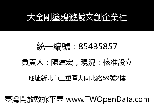 大金剛塗鴉遊戲文創企業社