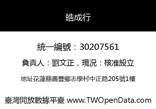 皓成行