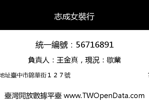 志成女裝行