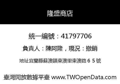 隆盛商店