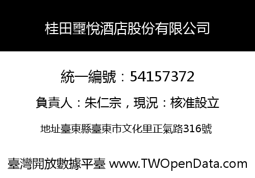 桂田璽悅酒店股份有限公司