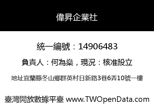 偉昇企業社