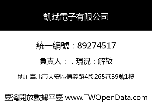 凱斌電子有限公司