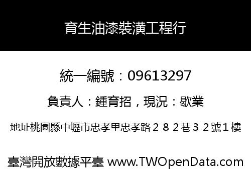 育生油漆裝潢工程行