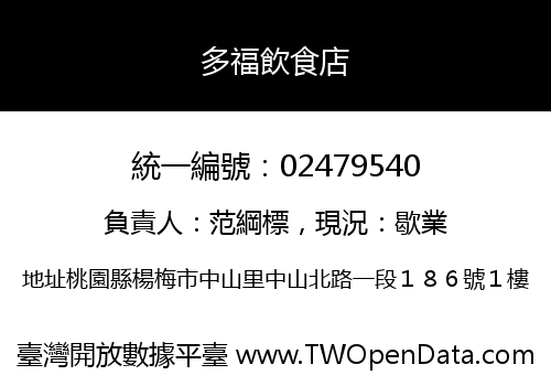 多福飲食店