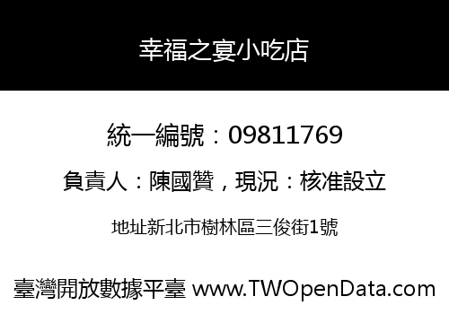 幸福之宴小吃店