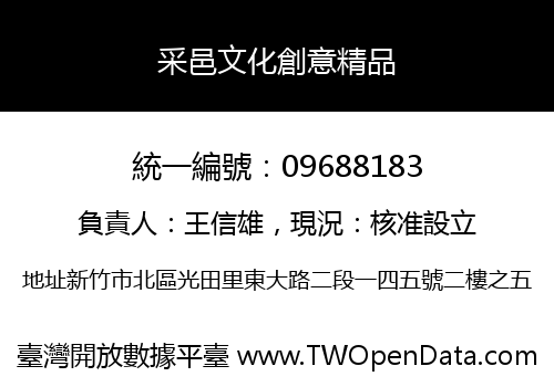 采邑文化創意精品