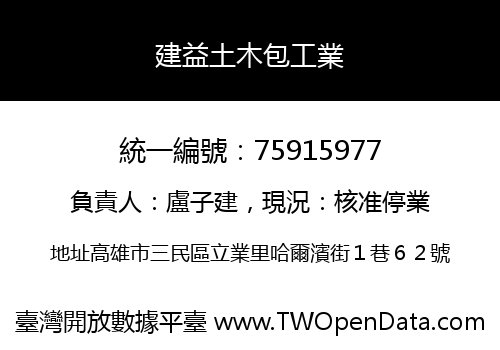 建益土木包工業