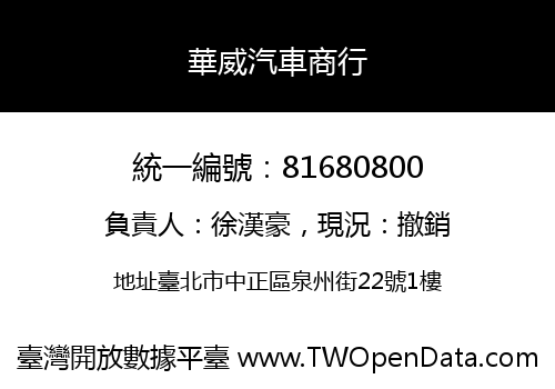 華威汽車商行