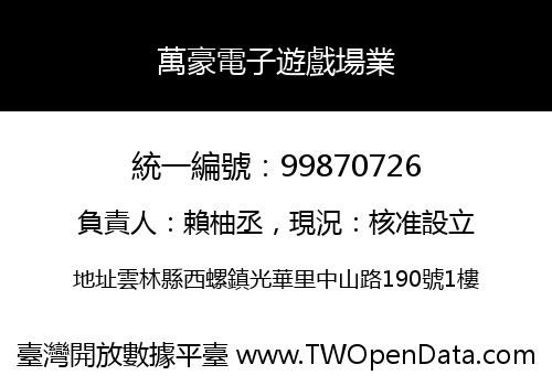萬豪電子遊戲場業