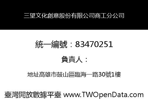 三望文化創意股份有限公司商工分公司