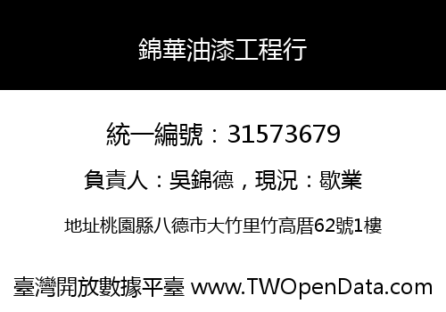 錦華油漆工程行