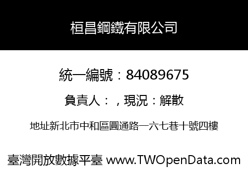 桓昌鋼鐵有限公司