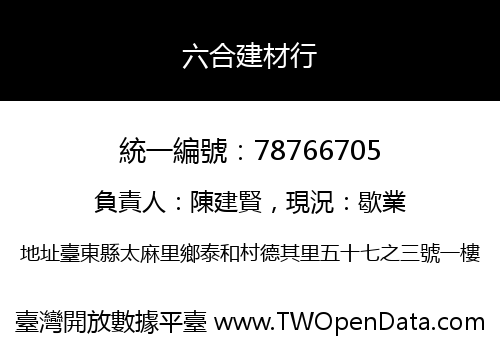 六合建材行