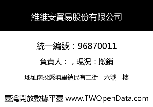 維維安貿易股份有限公司