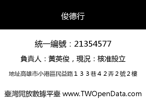俊德行